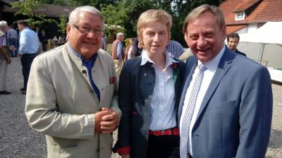 Gemeinsam mit G�nther Heuber und Ingo Gaedechens, MdB
